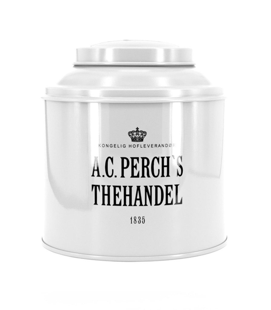 Tedaser A.C.PERCH'S THEHANDEL | Perchs Hvid Rund Dase